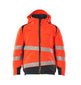 Mascot Accelerate Safe Junior Winter Jacket CLIMascot #colour_hi-vis-red-dark-navy