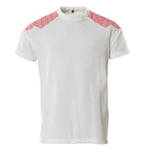 Mascot Food & Care T-shirt #colour_white-traffic-red