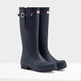 Hunter Original Men's Tall Side Adjustable Navy Wellington Boots#colour_navy