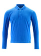 Mascot Crossover Long-Sleeved Polo Shirt with ProWash Technology #colour_azure-blue