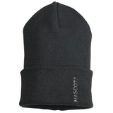 Mascot Complete Knitted Hat #colour_black