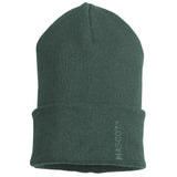 Mascot Complete Knitted Hat #colour_forest-green