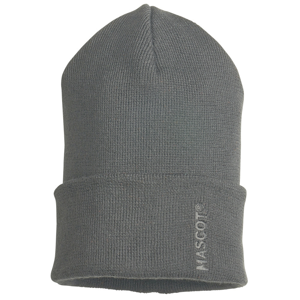 Mascot Complete Knitted Hat #colour_stone-grey