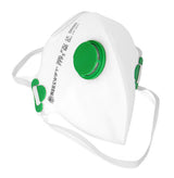 Beeswift Fold Flat P3 Mask With Valve White