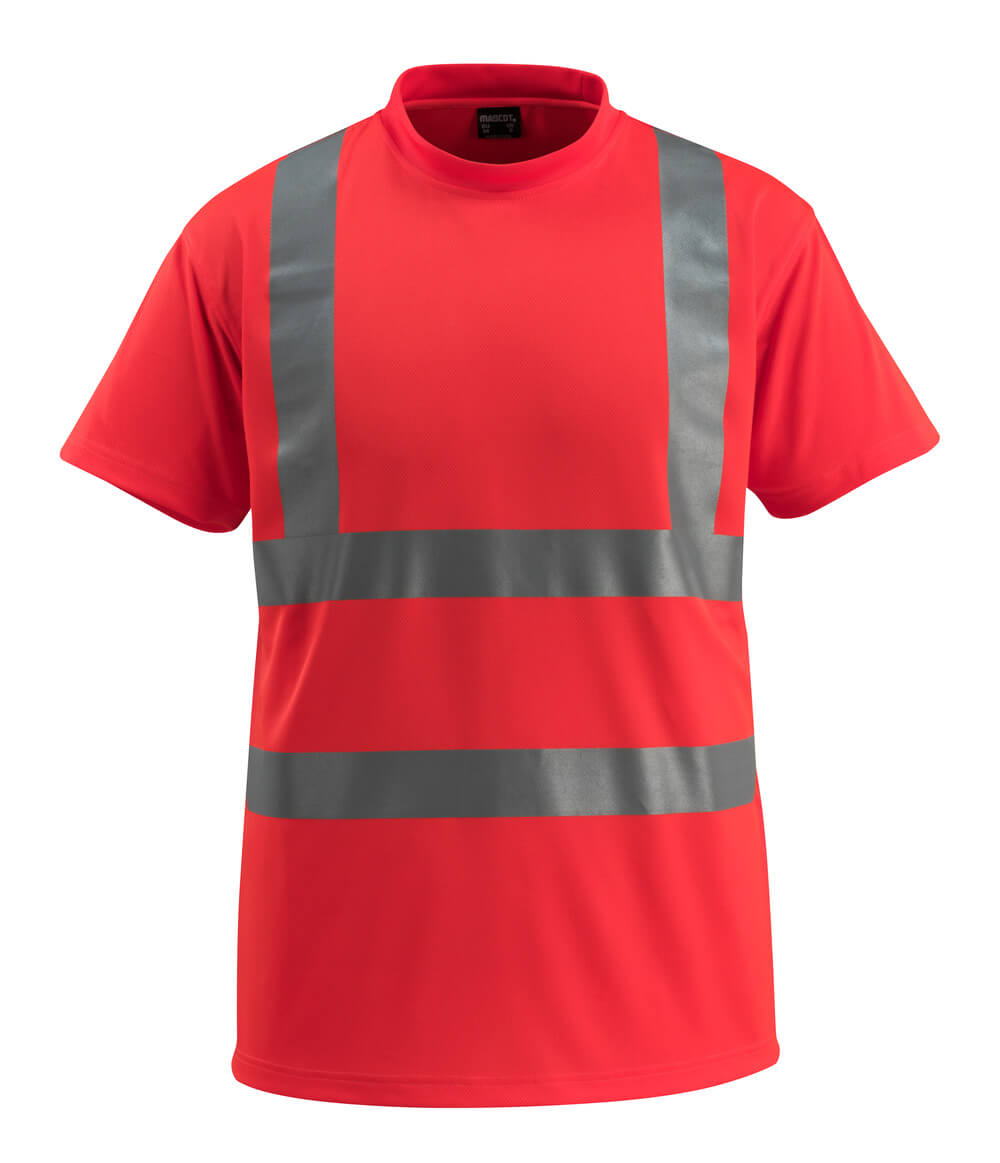 Mascot Safe Light Townsville T-shirt #colour_hi-vis-red