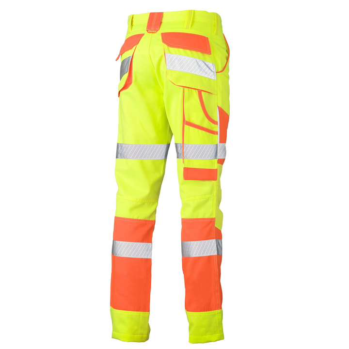 Bisley Taped Biomotion Double Hi-Vis Trousers