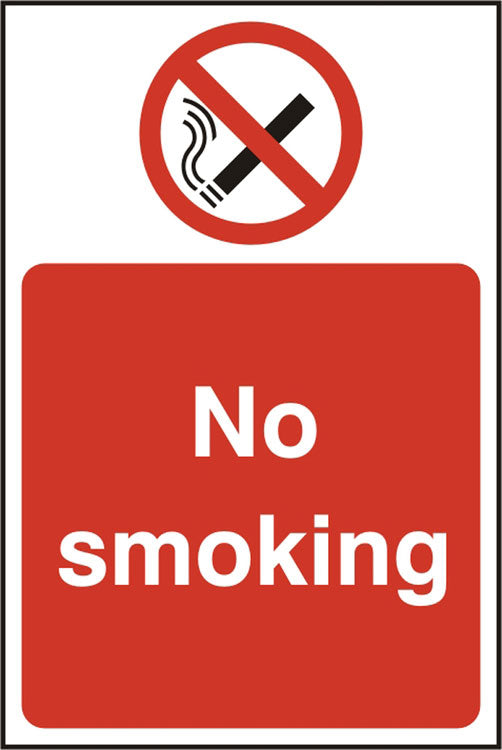 Bsafe No Smoking Its Against The Law Sign White