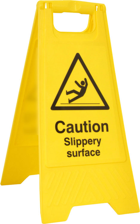 Bsafe Slippery Surface A Board Yellow