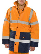 Beeswift Fleece Lined Traffic Jacket