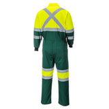 Portwest Hi-Vis X Back Contrast Coverall