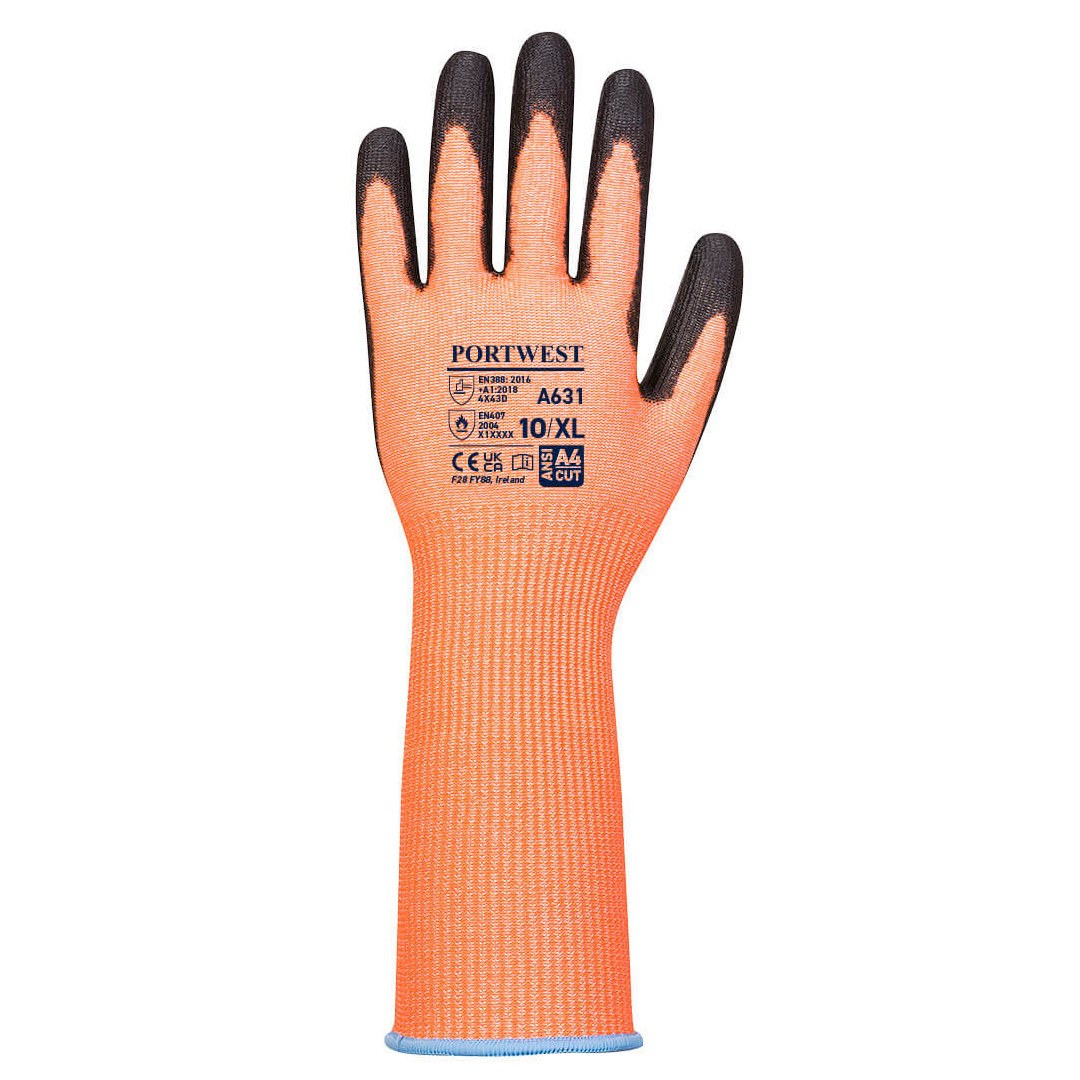 Portwest Vis-Tex Cut Long Cuff Glove