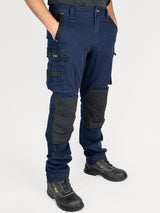 Bisley Flex & Move Stretch Utility Cargo Trousers With Kevlar® Knee Pad Pockets