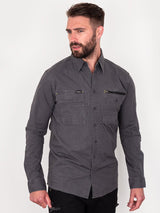 Bisley Flex & Move Long Sleeve Utility Work Shirt