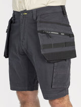 Bisley Shorts Flex & Move Stretch Canvas Cargo Holster Tool Pockets