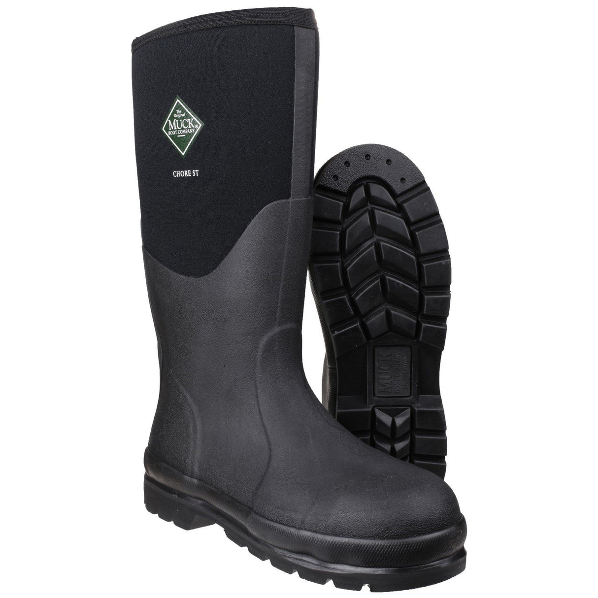 Muck Boots Chore Classic Hi Steel Cap Safety Wellington Boots