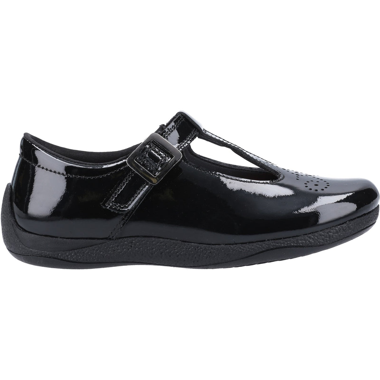 Hush Puppies Eliza Senior Patent School Shoe