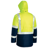 Bisley Taped Two Tone Hi-Vis Puffer Jacket